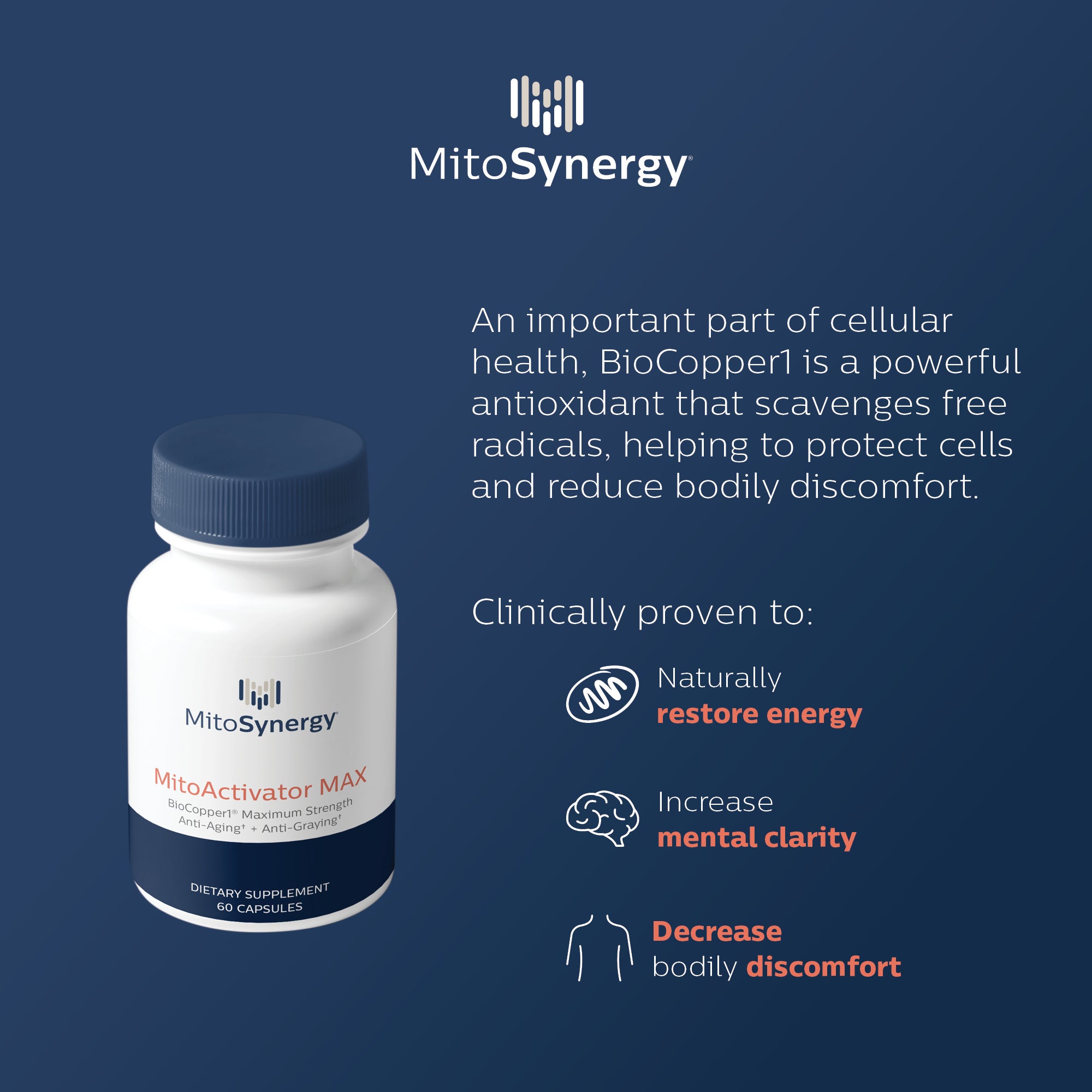 MitoActivator MAX | Advanced Anti-Gray Hair & Anti-Aging Supplement