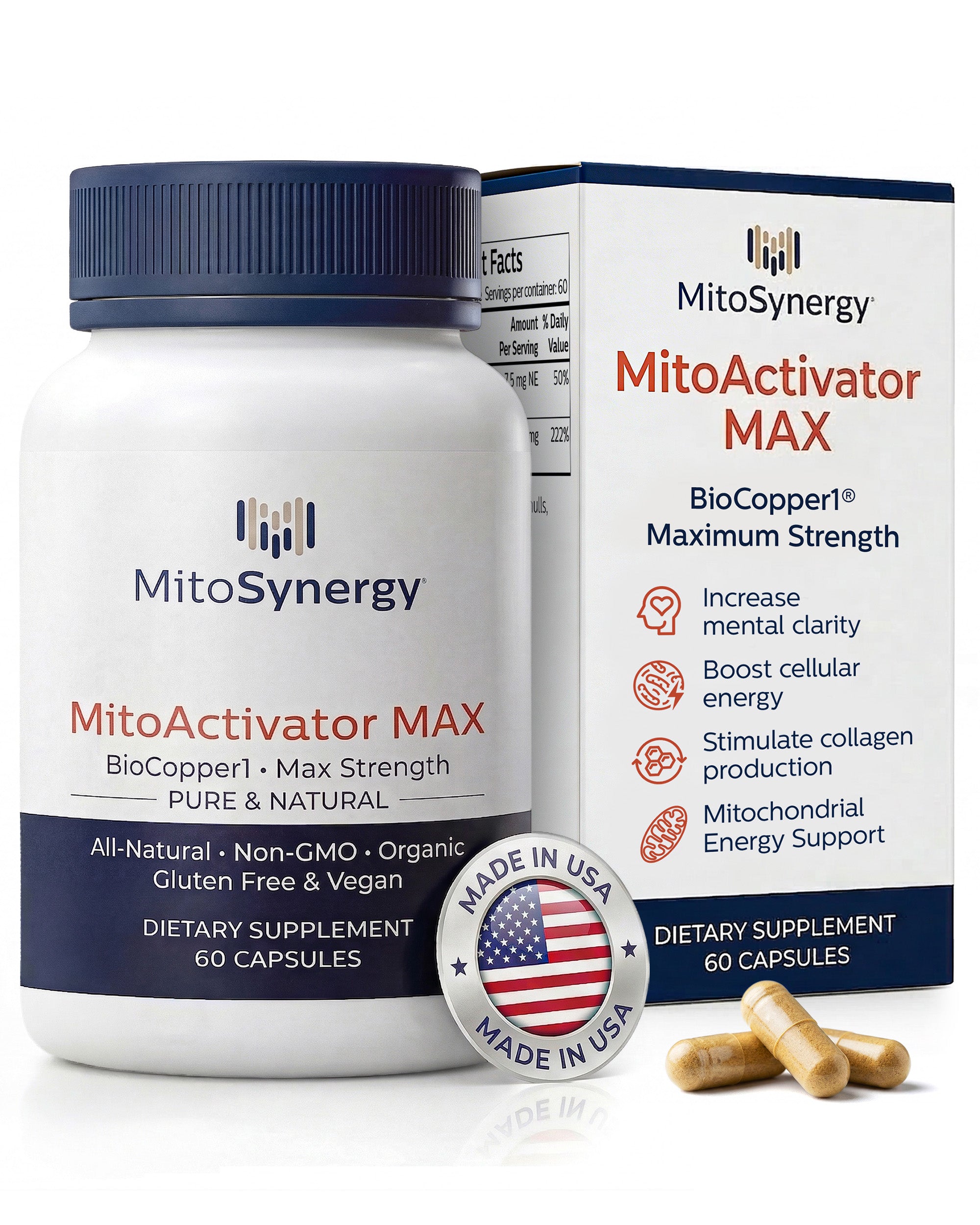 MitoActivator MAX | Max Strength BioCopper1 Supplement