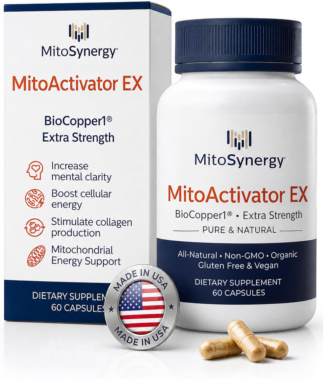 MitoActivator EX | Extra Strength BioCopper1 Supplement