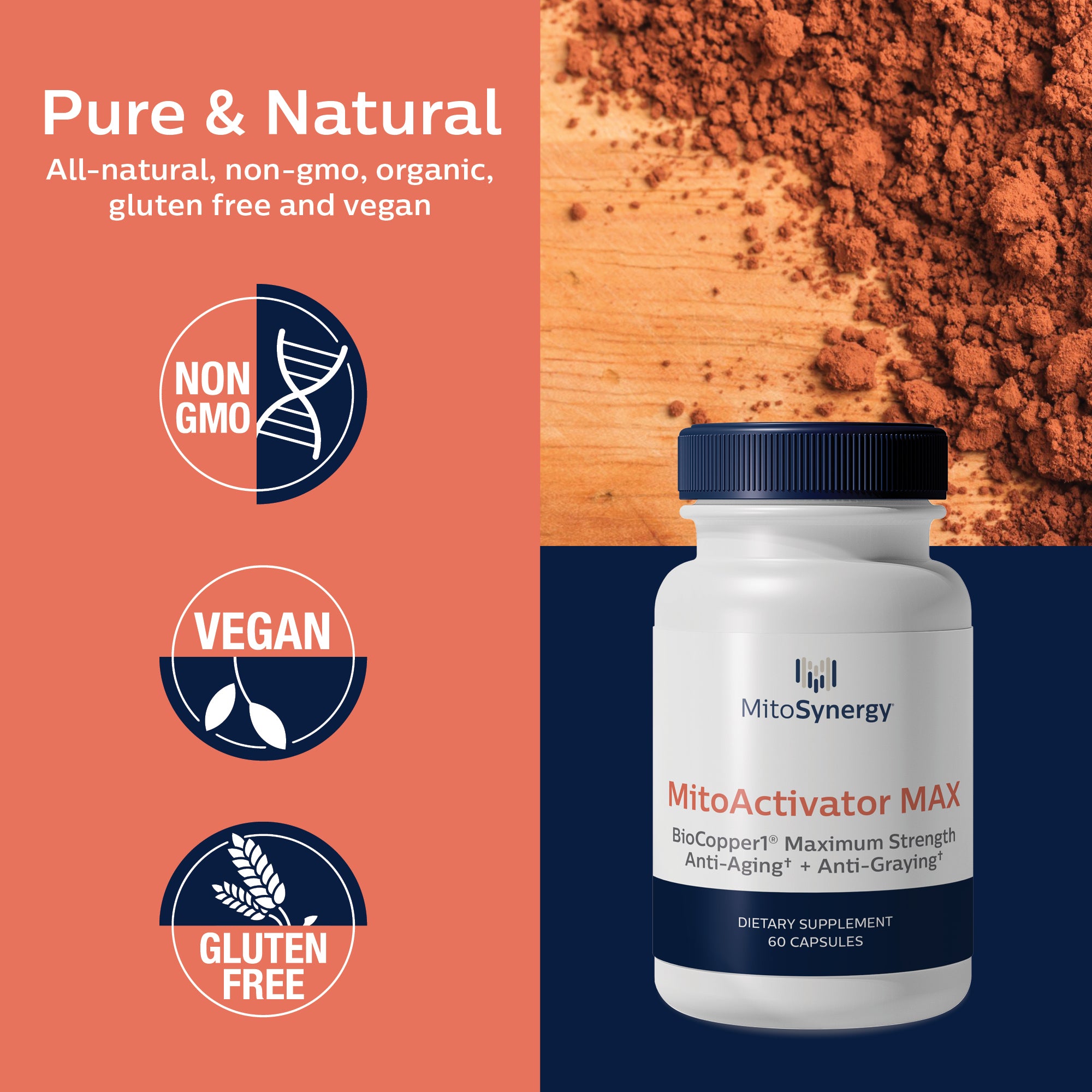 MitoActivator MAX | Max Strength Bicopper1 Supplement