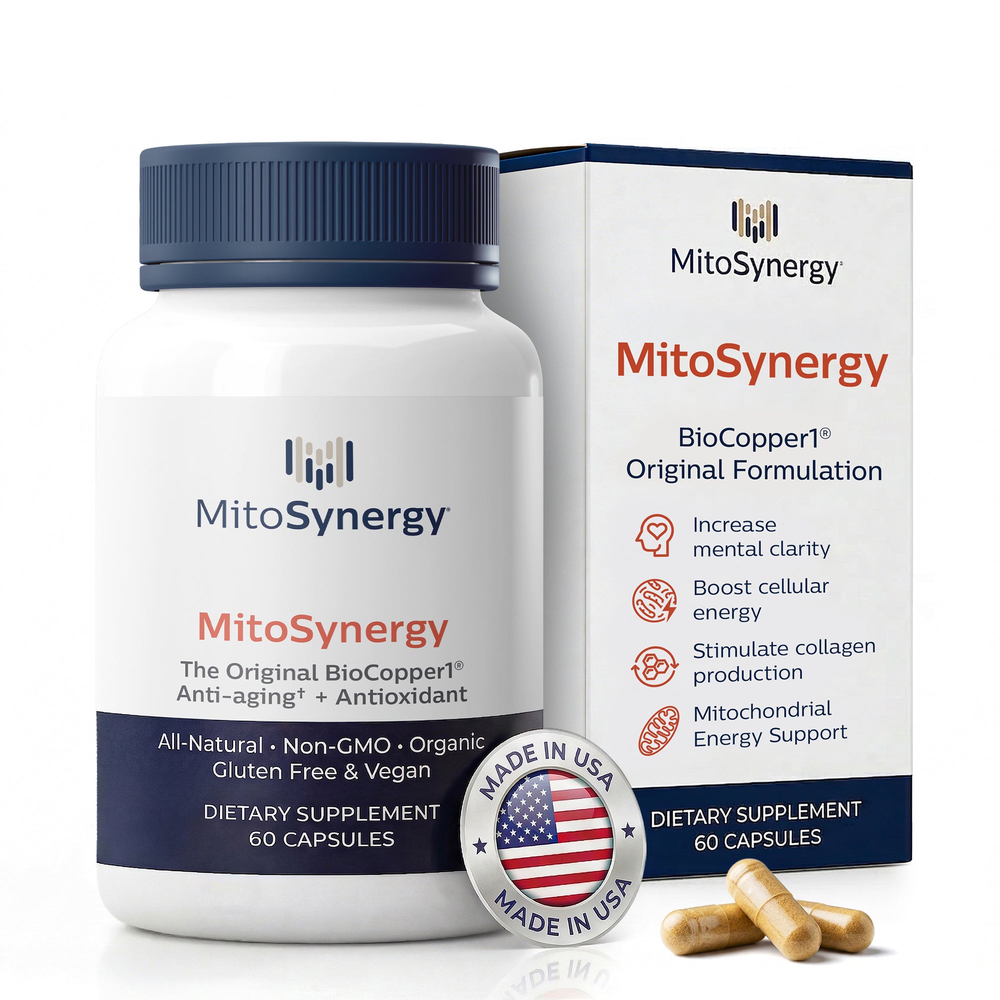 MitoSynergy Original Formula with BioCopper1 (Cunermuspir)