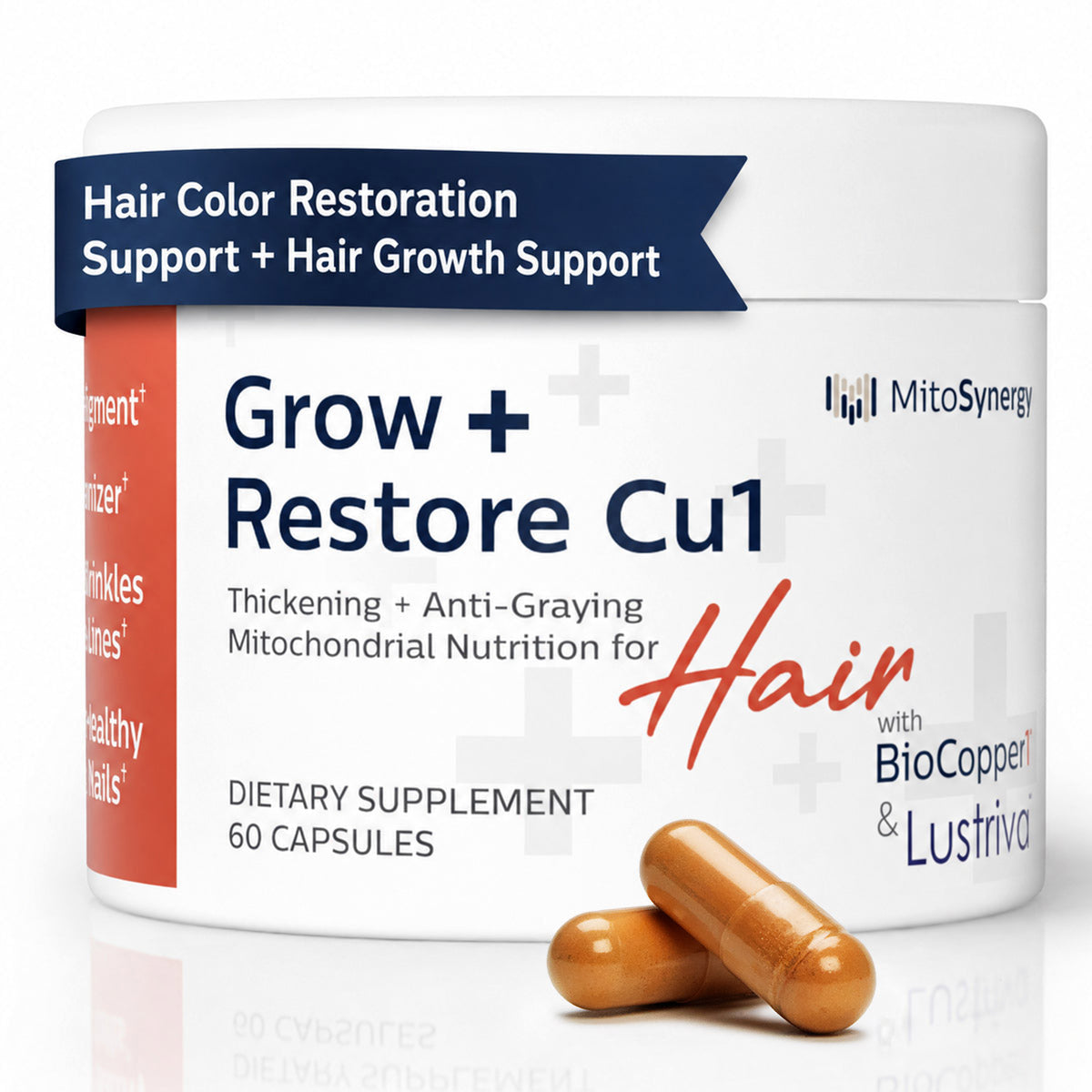 Grow + Restore Cu1, 60 capsules